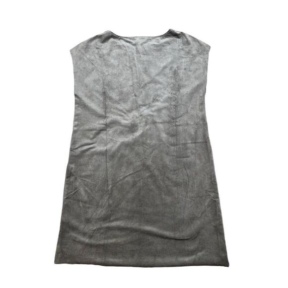 Wilfred Free Shift Dress Womens Small Brown Knee Length Minimalistic Paperbag - Picture 10 of 10